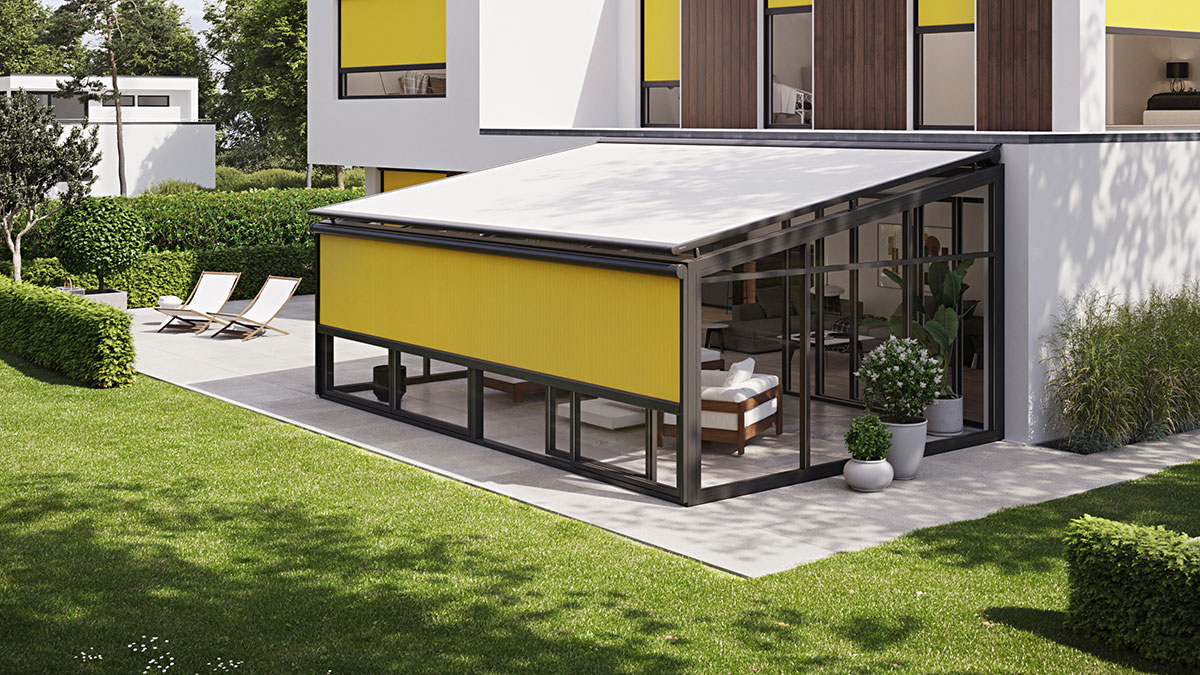 Aufglasmarkisen für Wintergärten | Markisen von markilux